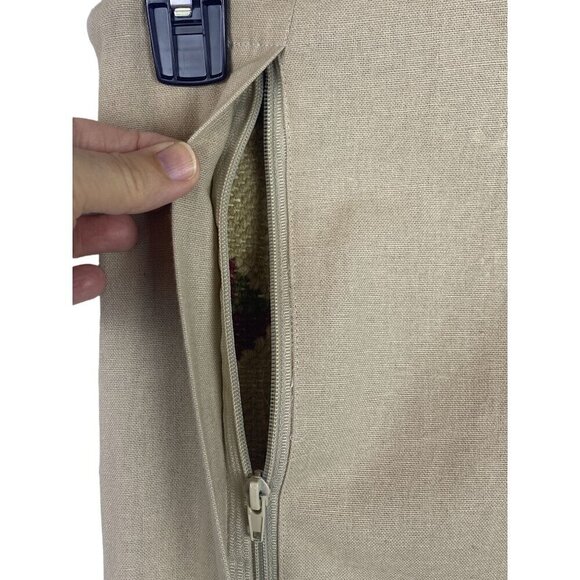 Unbranded VTG Handwoven Wool Kilim Rug Pillow Cover Geometric 18" X 12" - Picture 8 of 10